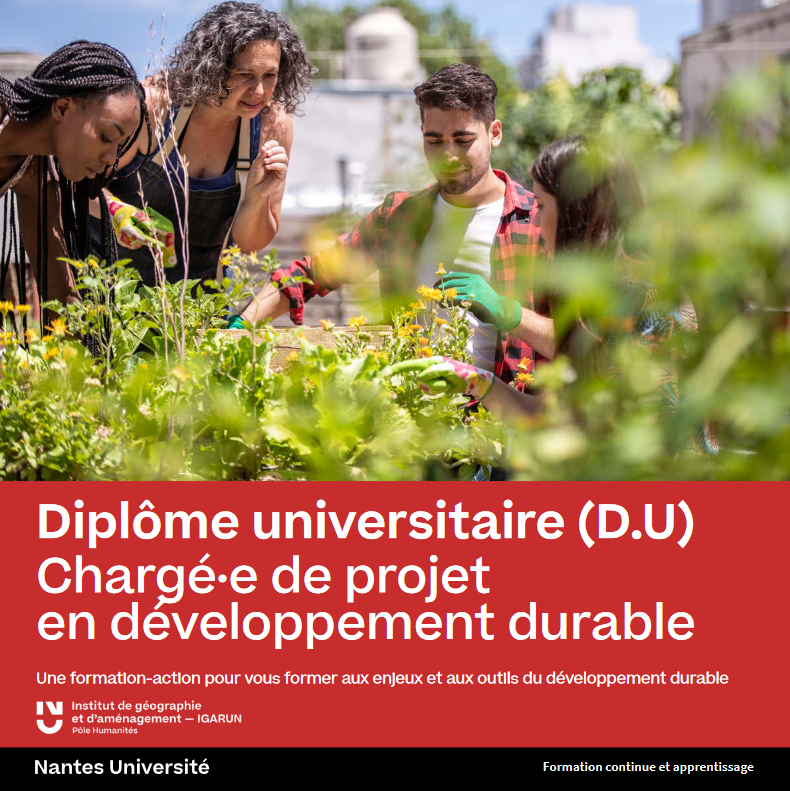 D.U développement durable : il reste des places pour un démarrage en janvier 2025 !